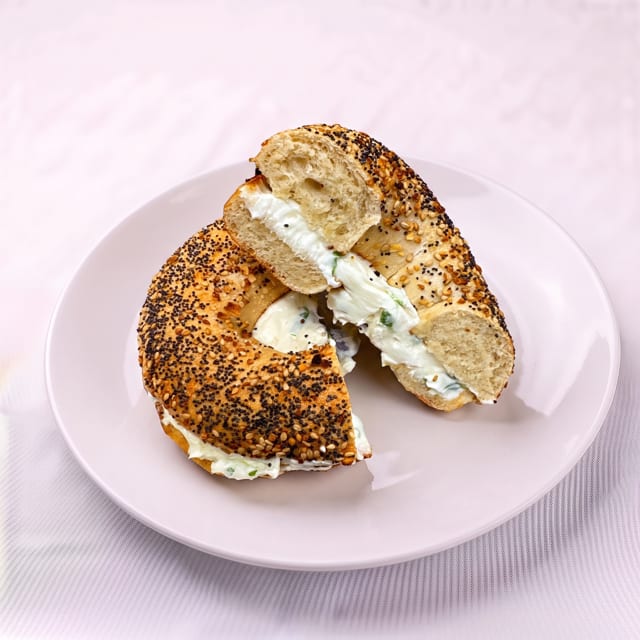 Bagel with Original Cream Cheese.