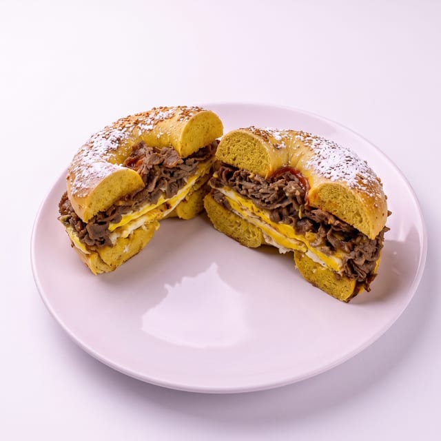 Cheesesteak - Bagel.