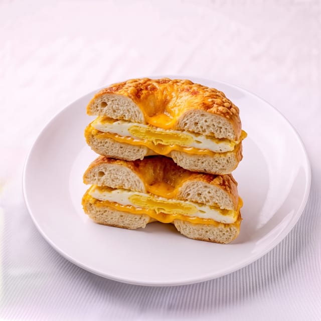Egg & Cheese Sandwich.