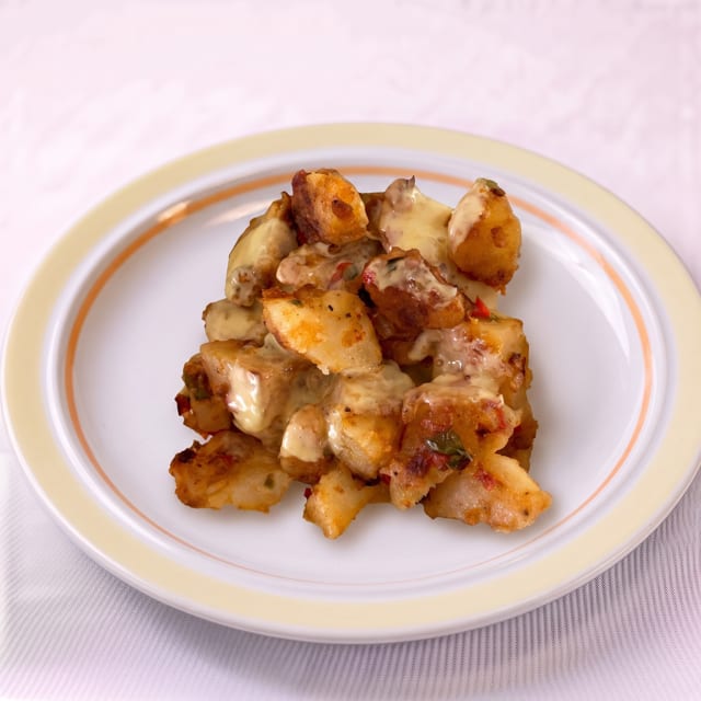 Home Fries with Cheese.